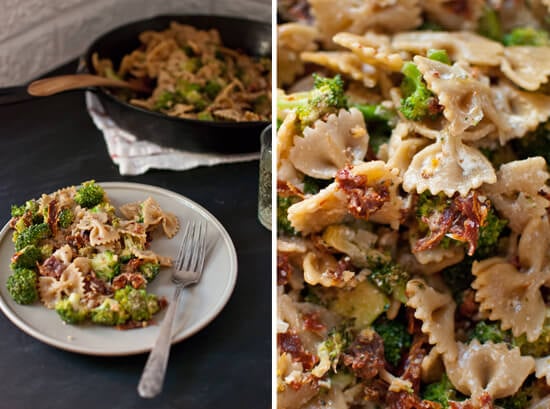 broccoli bow-tie pasta