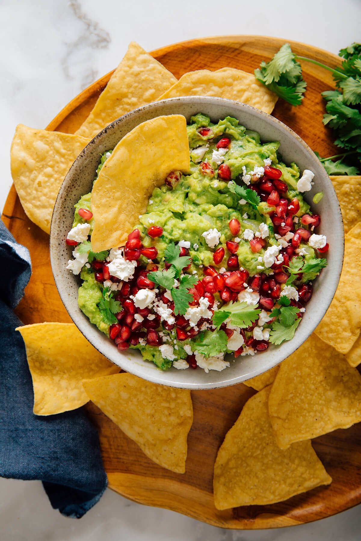 pomegranate guacamole