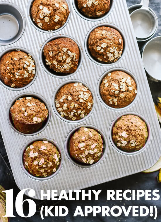 Find 16 healthy recipes that kids love here! cookieandkate.com