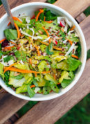 mega crunchy quinoa salad recipe
