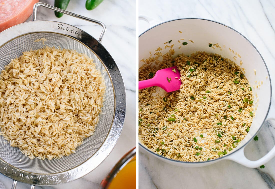 toasted rice