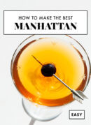 Best Manhattan cocktail